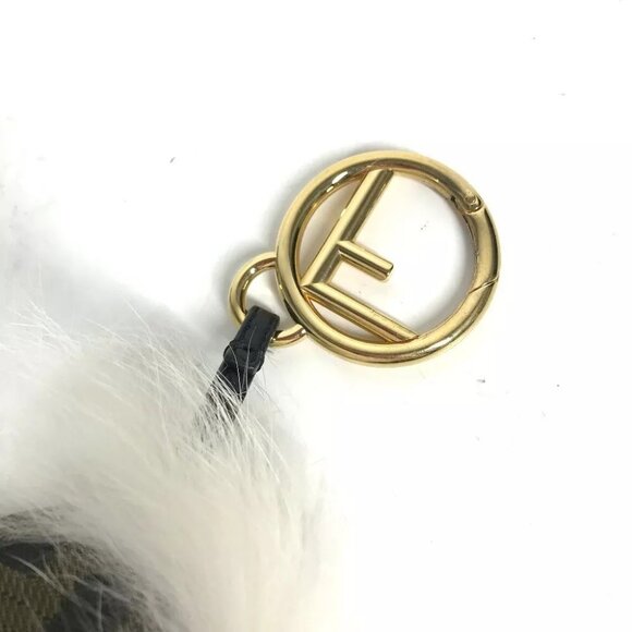 FENDI ZUCCA Logo Monster Space Monkey Key Holder Monkey Bag Charm - Picture 5 of 11